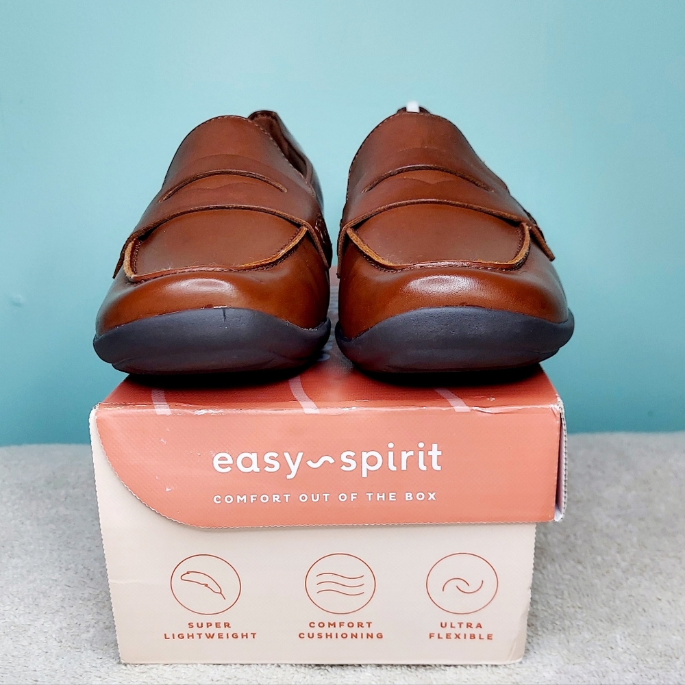Easy Spirit Aerily Medium Brown Loafers Women's Size 8M Brand New In Box - Picture 8 of 16